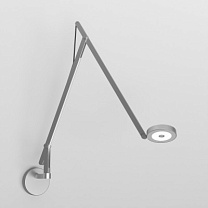 String W2 DTW бра с диммером чёрный; серебро