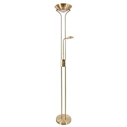 A4329PN-2PB Arte Lamp DUETTO торшер с подсветкой и регулируемым плафоном