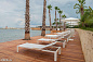 SHINE Алюминиевый шезлонг Double Recliner emu — фото 14
