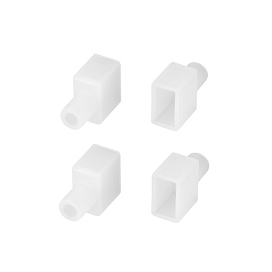 040810 Arlight Заглушка WPH-FLEX-0613-SIDE WHITE с отверстием