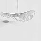 L0840303 VERTIGO Petite Friture Подвесной светильник геометрический сферический большой черно-белый — фото 1