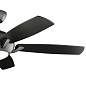 54" Geno Fan Satin Black люстра-вентилятор 330001SBK Kichler — фото 2