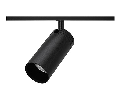 двухламповый трековый металлический светильник цилиндрической формы для магнитного трека 48V
