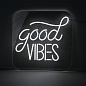 MLN002 Mullan неоновый акриловый светильник Good Vibes, 46 см, IP20 — фото 2