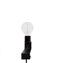 FRAMA AML Wall Lamp w. Clamp Black