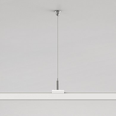 Комплектующая для трека 48 В Astro Lighting 48V Single Track Suspension Kit матовый белый