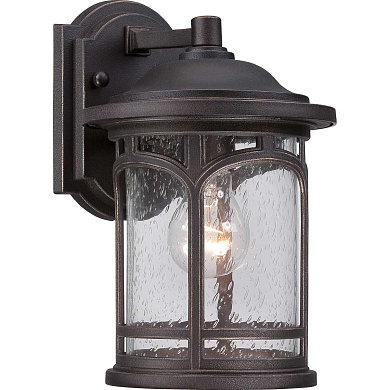Настенный уличный светильник Marblehead Quoizel QZ-MARBLEHEAD2-S бронза palladian