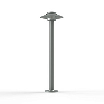Kerlouan N° 4; Polycarbonate E27 105W; Metal grey