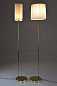 Equilibrium-I MII Contemporary Brass Floor Lamp торшер Jonathan Amar Studio Equilibrium-IMII