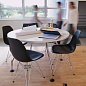 4055737331749 Eames Vitra Стул обеденный, черный/хром — фото 3