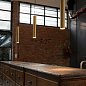 Подвесной светильник Look SP1 ROUND D40 H700 Ideal Lux 366968, латунь — фото 2