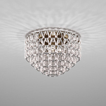 MINIGIOGALI ПОТОЛОЧНЫЙ СВЕТИЛЬНИК 60 CRYSTAL SILVER MATT BRONZE 1 E27 CE 1