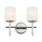 Ali 11.5" 2 Light Vanity Polished Nickel настенный светильник 55141PN Kichler — фото 7