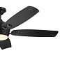 56" Tranquil LED Weather+ Outdoor Ceiling Fan Satin Black уличная люстра-вентилятор 310130SBK Kichler — фото 9