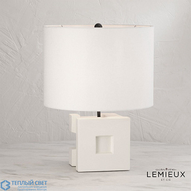 Cubist Ceramic Lamp Global Views настольная лампа