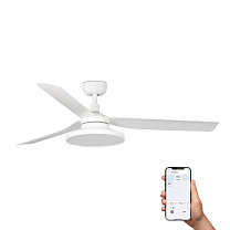 PUNT TAK M White fan 3000K TUYA