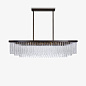 Потолочный светильник Triple Oval Droplet Chandelier Bella Figura CL463-3T-O — фото 3