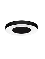 Triac Dimmable Sandy Black & White Aluminium & Acrylic LED 25 Watt 220-240Volt 1592Lm IP20 2700-3000-4000K D: 40 H: 5 cm