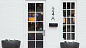 Уличные настенные светильники 9010 novantadieci HOUSE NUMBERS AND LETTERS — фото 2