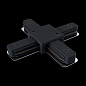 TRA001CX-11B Maytoni Accessories for tracks Unity Комплектующие для систем освещения с токоведущими элементами Черный — фото 3