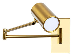 A2490AP-1PB Arte Lamp Posterior настенное бра с цилиндрическим плафоном и шарнирным креплением