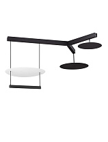 Triac Dimmable Sandy Black & White Aluminium LED 81 0Watt 220-240Volt 5160Lm IP20 3000K L: 120 W:100 H: 150cm
