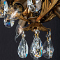 DL 7-612/3 silber-gold Miramare Orion потолочная хрустальная люстра — фото 4