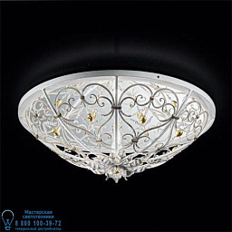 6990/P3 MM lampadari Dream потолочный светильник с ажурным металлическим декором и стеклянными вставками
