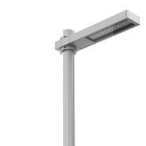 DOOKU600 SINGLE TOP POLE 102 3000K ST1-DALI+5m CAB GRY