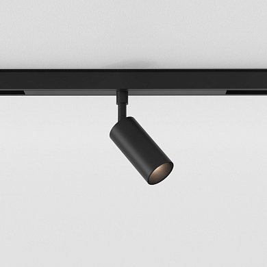 Трековый светильник 48 В Astro Lighting Can 30 Spot 48V Track DALI матовый чёрный