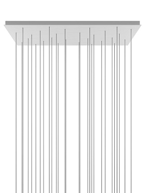 Потолочная розетка Rectangular Cluster System 28 Lights Lodes