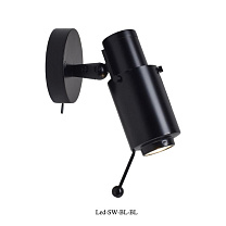BINY SPOT - Sans interrupteur/Corps noir - hublot noir