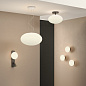 1176003 Zeppo Pendant 400 Astro lighting подвесной светильник матовый белый — фото 1