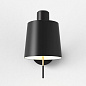 1441001 Edward Wall Astro lighting настенный светильник матовый чёрный / матовое золото — фото 1