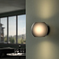 1489002 Luna Astro lighting настенный светильник тёмный дымчатый матовый — фото 6