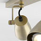 1487007 Juno Triple Bar Astro lighting спот матовая брашированная латунь — фото 1
