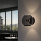 1489005 Luna Astro lighting настенный светильник тёмный дымчатый — фото 4