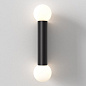 1459006 Ortona Twin Astro lighting настенный светильник матовый чёрный — фото 1