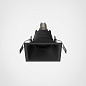 1249039 Minima Slimline Square Fixed Fire-Rated IP65 Astro lighting встраиваемый светильник матовый чёрный — фото 1