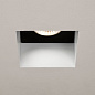 1248005 Trimless Square Astro lighting квадратный встраиваемый светильник матовый белый / матовый чёрный — фото 1