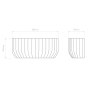 1439001 Blend Astro lighting настенный светильник гипс — фото 5