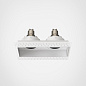 1248022 Trimless Square Twin Adjustable Astro lighting регулируемый встраиваемый светильник матовый белый — фото 1