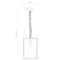 1095015 Homefield Pendant 360 Astro lighting подвесной светильник текстурированный чёрный — фото 3
