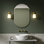 1106007 Anton Astro lighting настенный светильник полированная латунь — фото 4