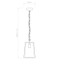 1306013 Calvi Pendant 305 Astro lighting подвесной светильник текстурированный чёрный — фото 2
