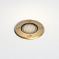 1312008 Gramos Round Astro lighting почвенный светильник цельная латунь — фото 1