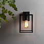 1354003 Box Lantern 270 Astro lighting настенный светильник текстурированный чёрный — фото 1