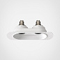 1248021 Trimless Round Twin Adjustable Astro lighting регулируемый встраиваемый светильник матовый белый — фото 1