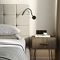 1435009 Lucca Recessed Astro lighting светильник для чтения матовый чёрный — фото 1