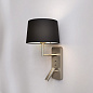 1406014 Side by Side Grande USB Astro lighting светильник для чтения матовый никель — фото 4